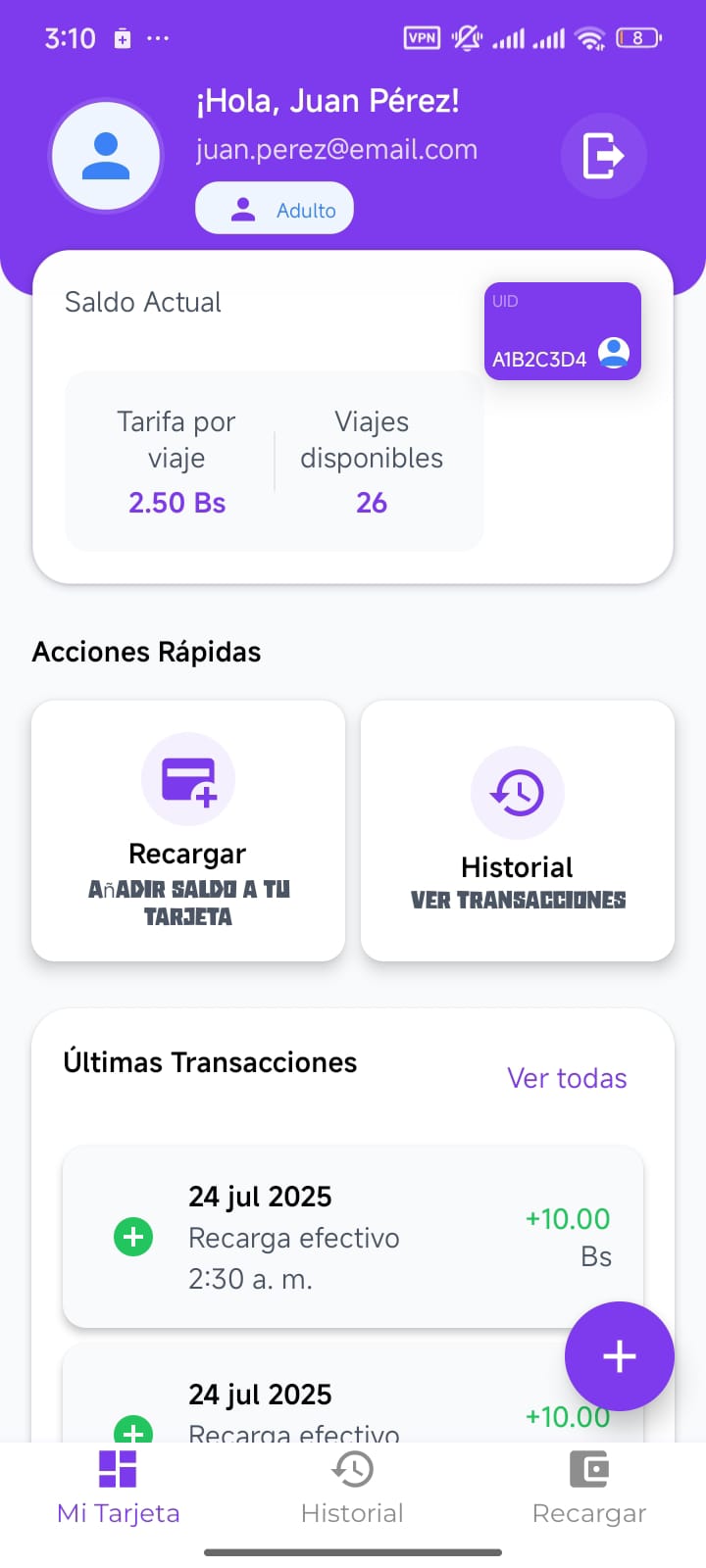 Abre la app QUIVO